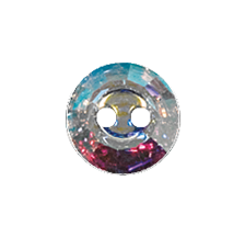 Swarovski 3122 Round Crystal Button 10mm Crystal AB (72 Pieces)